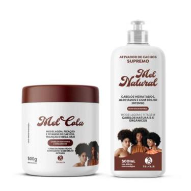 Imagem de Kit Trihair - Mel Cola 500g + Ativador Mel Natural 500ml
