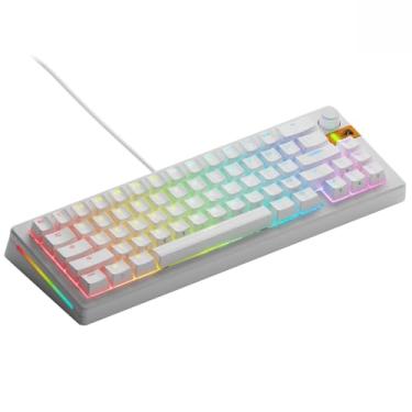 Imagem de Glorious Gaming – Teclado GMMK 3 de disparo rápido, efeito Hall, taxa de sondagem de 8K, interruptores mecânicos e magnéticos MX, teclado Hotswap 65%, sistema de junta modular, teclas Doubleshot PBT