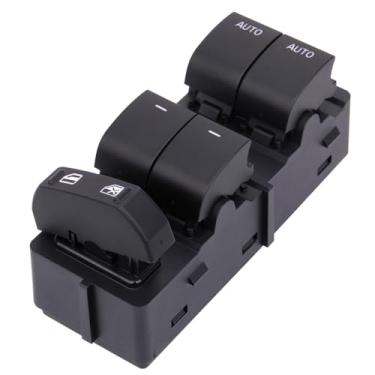 Imagem de AiYiGu Botão de controle de interruptor de janela Master Power Front Left Driver Side compatível com 2011 2012 2013 2014 Ford F-150 substituição OEM BL3Z14529BA 901229 DWS1584