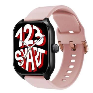 Imagem de Pulseira Silicone Fecho Colorido Compativel com Amazfit GTS4 A2168 GTS