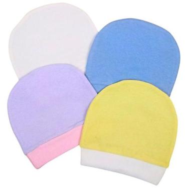 Imagem de Toucas Tocas Para Bebe Recém Nascido Kit C/ 3 Unidades - Taya Baby, Ro
