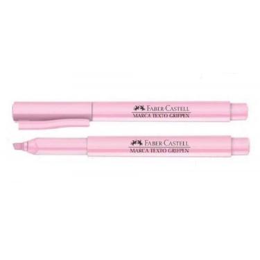 Imagem de Caneta Marca Texto Pastel Grifpen Rosa - Faber Castell