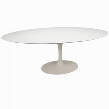 Imagem de Mesa de Centro Saarinen Oval 137x90 cm Madeira - Eero Saarinen, Laca B