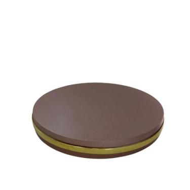 Imagem de Expositor Base Redonda Rose Gold com dourado - 15 cm - Pierjoi