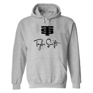 Imagem de Blusa Moletom Canguru Taylor Swift Cantora Novidade - SEMPRENALUTA , C