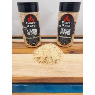 Imagem de Sal de Parrilla - LEMON PEPPER - 2 unidades 500 gr - Corte e Arte