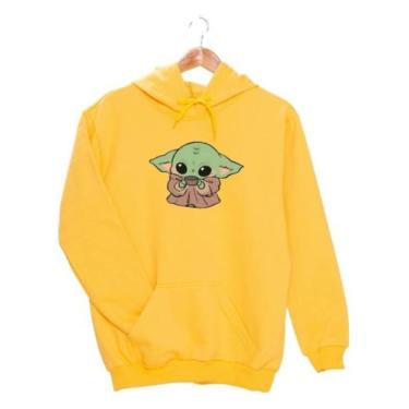Imagem de Moletom Stars Wars Baby Yoda Casaco Unissex Tumblr - SEMPRENALUTA , Am
