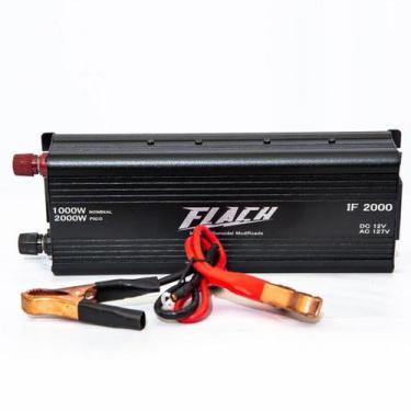Imagem de Inversor de Tensão Flach 2000W 12V para 110V - Energia Onde Você Preci