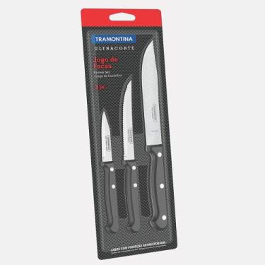 Imagem de Jogo de facas 3 peças Ultracorte Tramontina