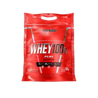Imagem de Whey Protein 100% Pure Integralmedica 900g Sabor Baunilha, 900g, Bauni