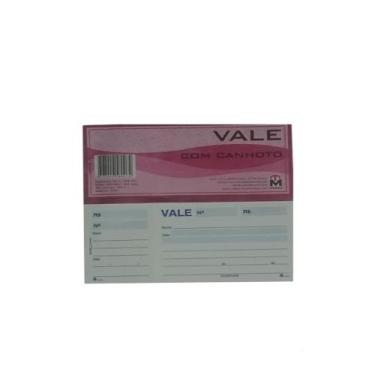Imagem de vale com canhoto 50 FLS.  MARSE
