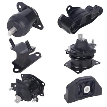 Imagem de PAROD 6 peças de suporte de motor 3.0L V6 a gás adequado para Honda Accord 2003-2007, substitui #A4527HY A4526HY A4525 A4544 A4517 A4524