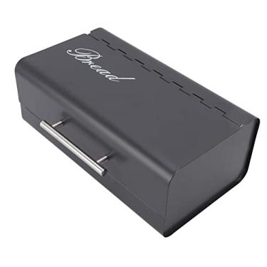 Imagem de Armazenamento de Pão, Recipiente de Pão Com Design de Porta Em Concha Caixa de Pão de Grande Capacidade, Recipiente de Armazenamento de Bancada, Caixa de Pão, Suporte de Pão