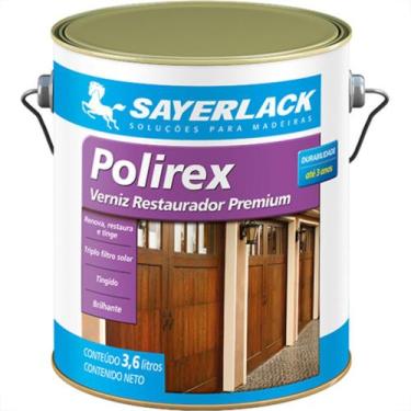 Imagem de Sayerlack Verniz Sayer.Polirex Tfs Mogno Gl