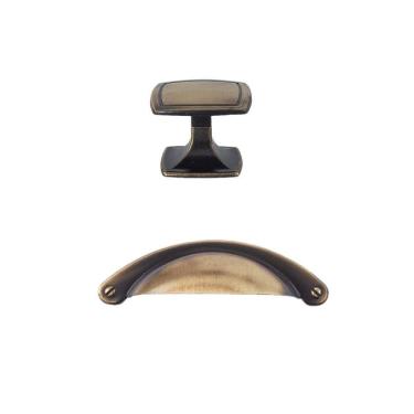 Imagem de Kit Puxadores 12 Unidades Decoração Móveis Em Geral Cozinha