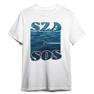 Imagem de Camiseta Basica Sza Album Sos I'm The One Unissex Musica - Abstract Ge