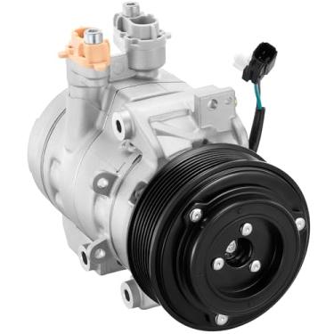 Imagem de BDFHYK Compressor A/C de ar condicionado com embreagem compatível com Ford F-250 F-350 F-450 F-550 Super Duty 6.7L 2017-2019, substituição HC3Z19703A 68686