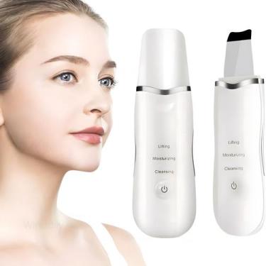 Imagem de Aparelho Peeling Ultrassônico Lifting Limpeza Facial Capilar - LEATHER