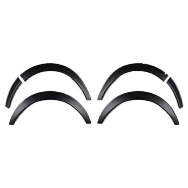 Imagem de Protetor de para-lamas de carro preto fosco, arco de roda, sobrancelha, adesivo para para-lama compatível com Toyota Hiace 200, acessórios automotivos