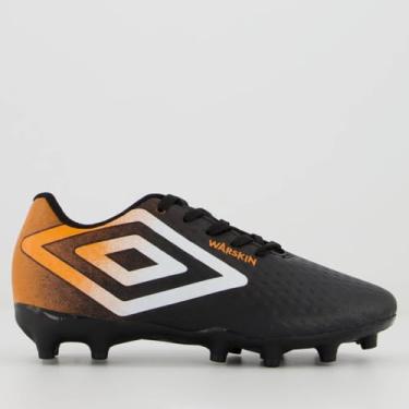 Imagem de Chuteira Umbro Warskin Campo Juvenil Preta