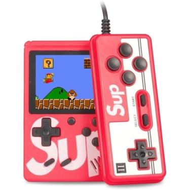 Imagem de Mini Game Sup: Console Portátil com 400 Jogos Clássicos Pré-Instaados