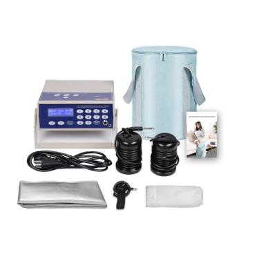 Imagem de Vitaciti Máquina de desintoxicação iônica para pés, máquina de desintoxicação de banho iônica para pés com balde dobrável, perfeita para aniversário