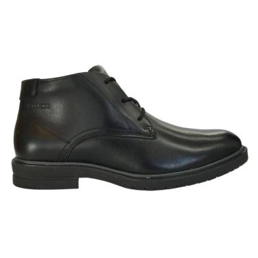 Imagem de Bota Ferracini Firenze Masculino Preto de couro cano curto