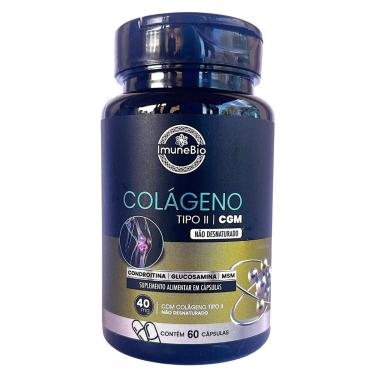 Imagem de Colágeno Tipo 2 CGM Premium MSM Condroitina 4 em 1 60 Cáps-Unissex