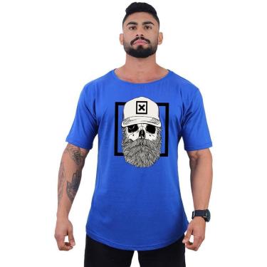 Imagem de Camiseta Morcegão Masculina MXD Conceito Caveira Lenhadora-Masculino