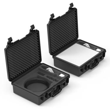 Imagem de Regetek Starlink Mini Case, Estojo Rígido À Prova D'Água Para Transporte De Viagem Com Espuma Moldada Acessórios, Trailers E Camping Ao Ar Livre, Trava, Poeira, Choque, Portátil