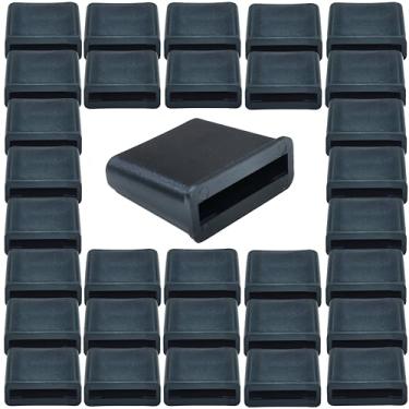 Imagem de 40 peças de tampa de extremidade de fileira de fita de gotejamento dobrável serve para sistema de irrigação de fita de gotejamento de 1,5 cm e aplicações de conectores de extremidade de linha de