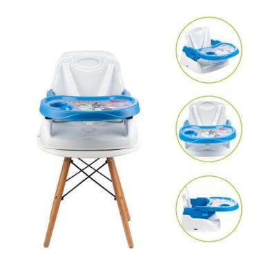 Imagem de Cadeira Cadeirinha Alimentação Mickey Bebê Mesa Portátil Papinha Refei