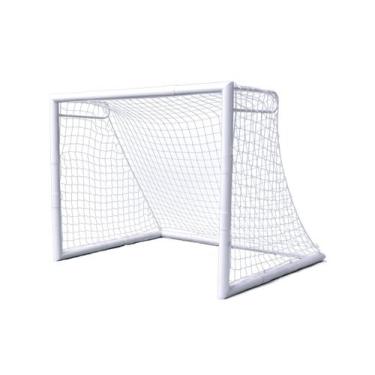 Imagem de Trave De Futebol Infantil 130x100x100cm Fácil Esporte