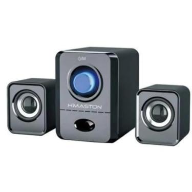 Imagem de Caixa de Som Bluetooth com Grave Forte – Ideal para PC, Notebook, Entrada USB/P2