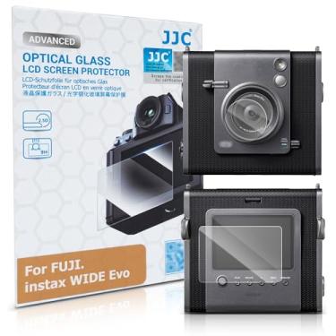 Imagem de Protetor de tela para câmera Fujifilm Instax Wide EVO Instant Film Anti-riscos Anti-impressão digital, dureza 9H, resistente, ultra HD, transparente, protetor de vidro temperado e protetor de lente de