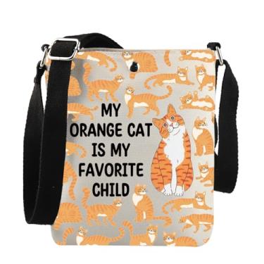Imagem de Bolsa tiracolo Orange Cats Lover Gift My Orange Cat Is My Favorite Child Ora-nge Cats Owner Gift, My Orange Xk