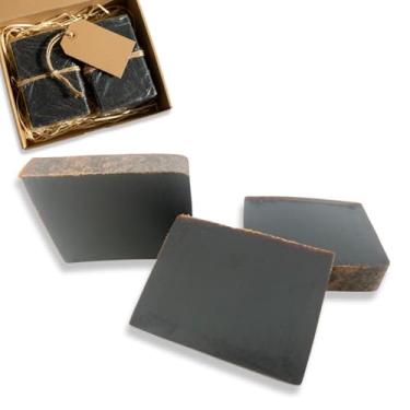 Imagem de Kit Chão de Patchuli – 2 sabonetes artesanais com base vegetal de bacuri, extrato de alecrim e essência de patchuli | Linha Essencial Diária – Ateliê BioSphera