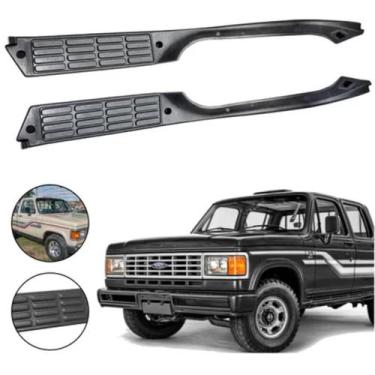 Imagem de Par Friso Soleira Acabamento Caixa De Ar D20 A20 D40 - Plasticauto