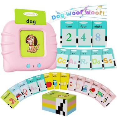 Imagem de Talking Flash Cards Aullsaty Toddler Toys para crianças de 2 a 6 anos
