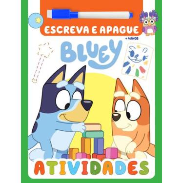 Imagem de Livro - Bluey Atividades Escreva e Apague
