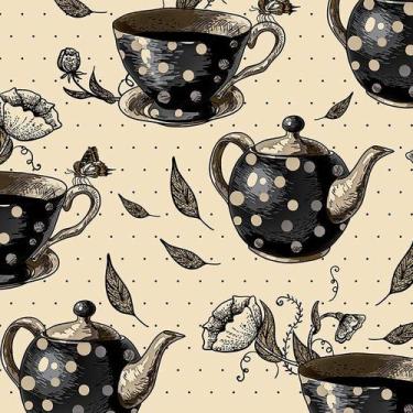 Imagem de Papel de Parede Adesivo Casual Café - 095 - Multimpressão