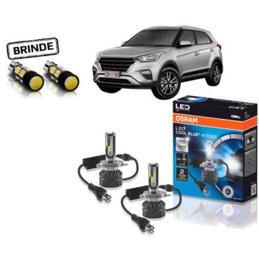 Imagem de Kit Lampada Led Osram Farol Creta 2017 2018 2019 2020