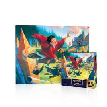 Imagem de New York Puzzle Company - Harry Potter Quidditch Mini - 100 Piece Jigsaw Puzzle for Family Game Nights by Mary GrandPré