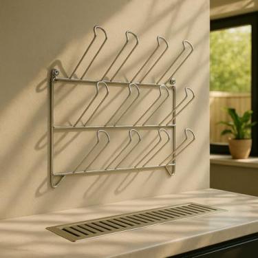 Imagem de Suporte Porta Copos Escorredor de Parede para 12 unidades