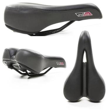 Imagem de Banco Selim Mtb Velo Plush 3112 Gel Preto/Cinza