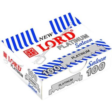 Imagem de Lâminas 1/2 P/ Barbeador Navalha 100un Inox Platinum - Lord
