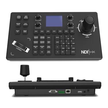 Imagem de Controlador NDI PTZ Controlador Joystick para Câmera PTZ, Rede PoE Teclado 4D PTZ VISCA PELCO D/P RS232 RS485 para Transmissão de Videoconferência Igreja