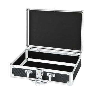 Imagem de Ioensy Estojo de armazenamento de liga de alumínio, maletas rígidas com alça, organizador, estojo de ferramentas portátil para câmera externa, equipamento de, S