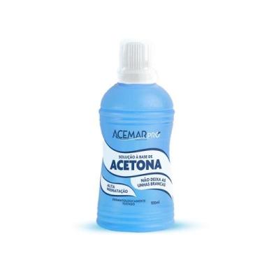 Imagem de Removedor de Esmalte Acemar com Acetona 100ml