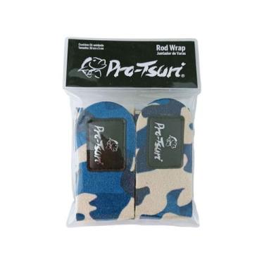 Imagem de Juntador de Varas Molinete Pro-Tsuri de Neoprene Azul Camuflado, Azul,
